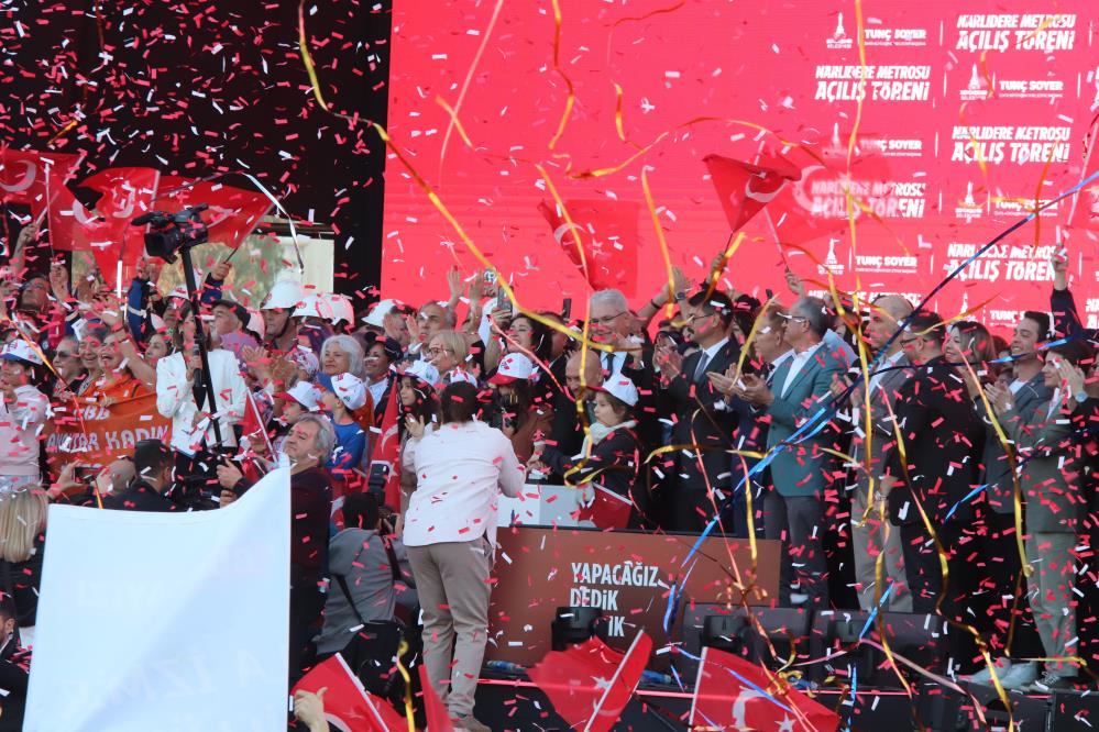 İzmir için büyük gün! Narlıdere Metrosu açıldı