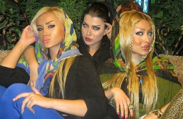 Sosyal medyayı yıkıp geçtiler! Facebook'un İranlı güzelleri
