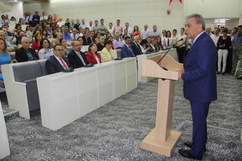Başkan Kocaoğlu personeliyle bayramlaştı