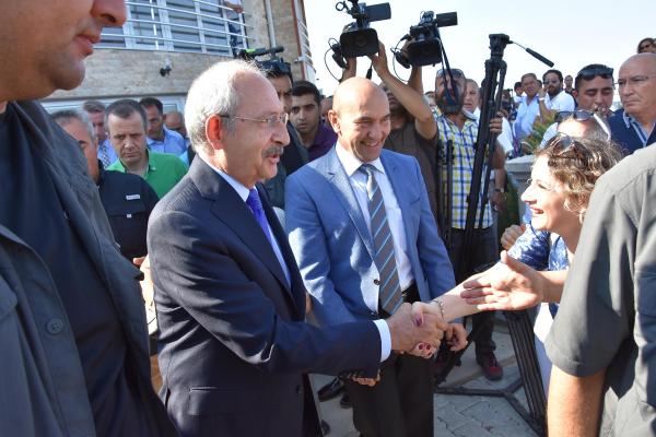 CHP lideri Kılıçdaroğlu Seferihisar'da