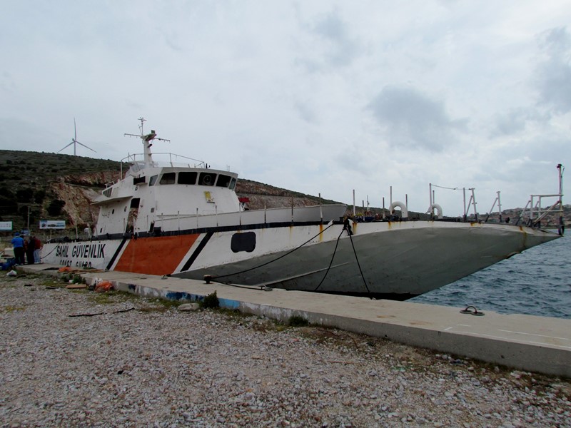 Sahil Güvenlik gemisi Çeşme'de batırılacak