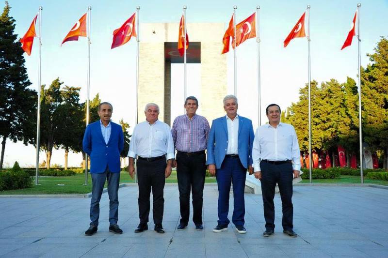 CHP İzmir tam kadro Çanakkale'de