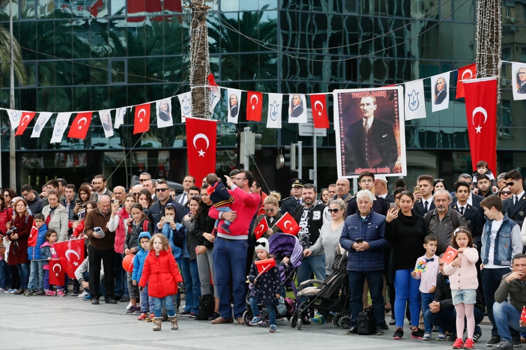 İzmir'de 29 Ekim Cumhuriyet Bayramı