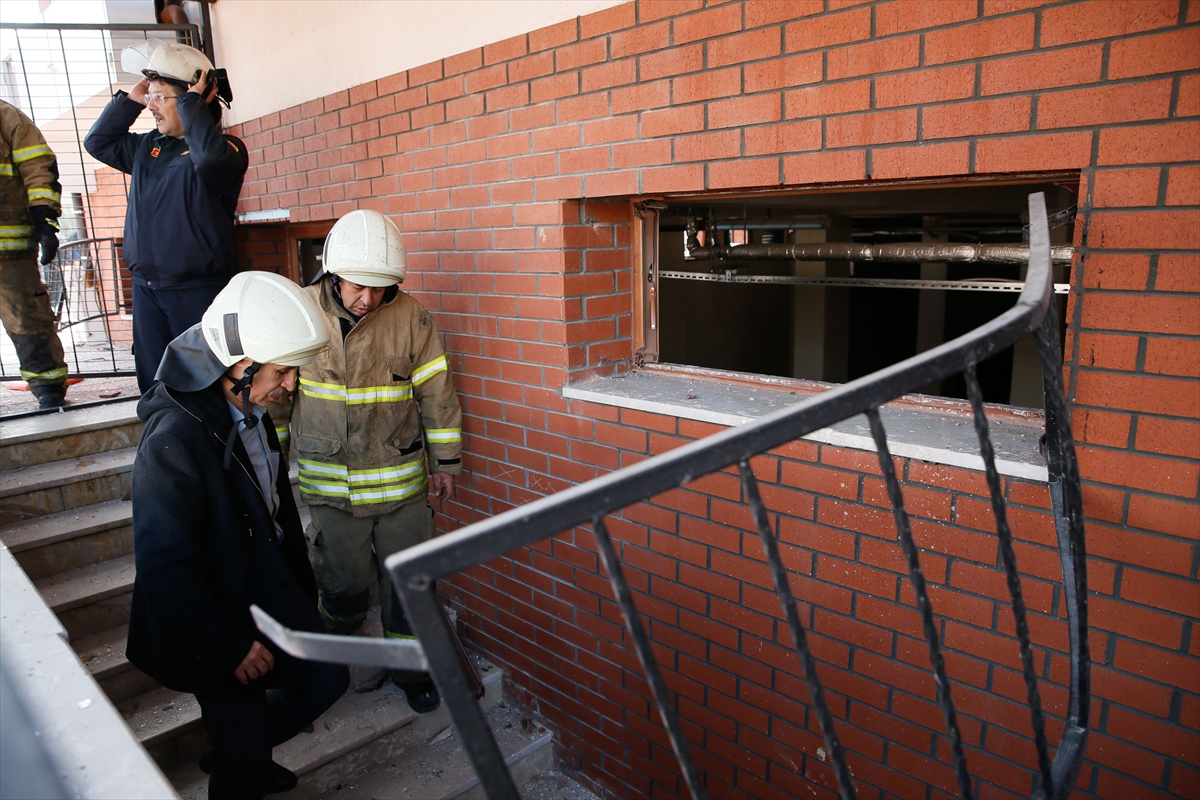 İzmir'de okulda doğalgaz patlaması