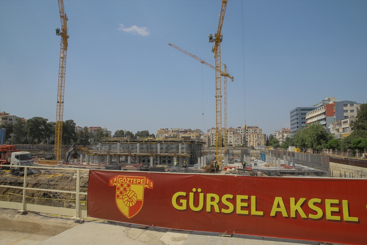Göztepe'den yeni stadına çıkarma