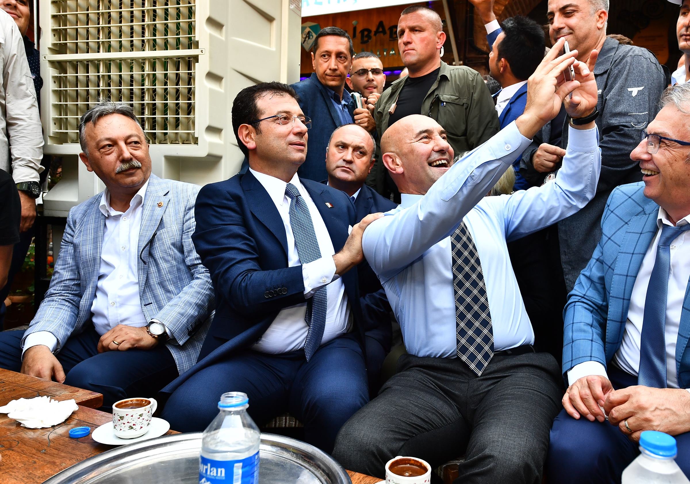 Ekrem İmamoğlu İzmir'de