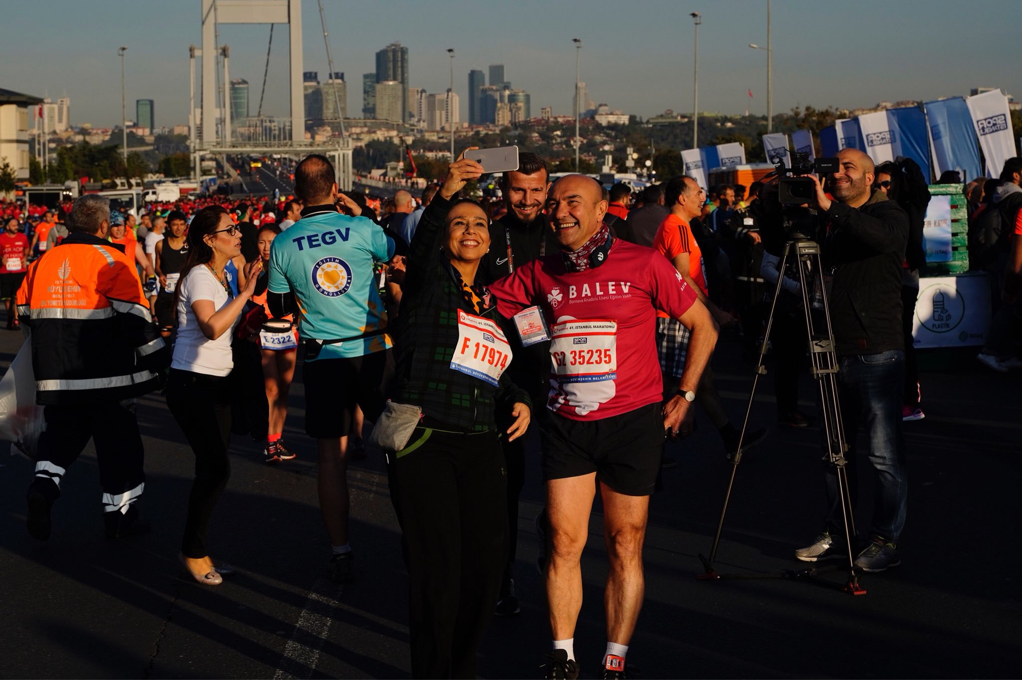 Başkan Soyer'in İstanbul Maratonu heyecanı!