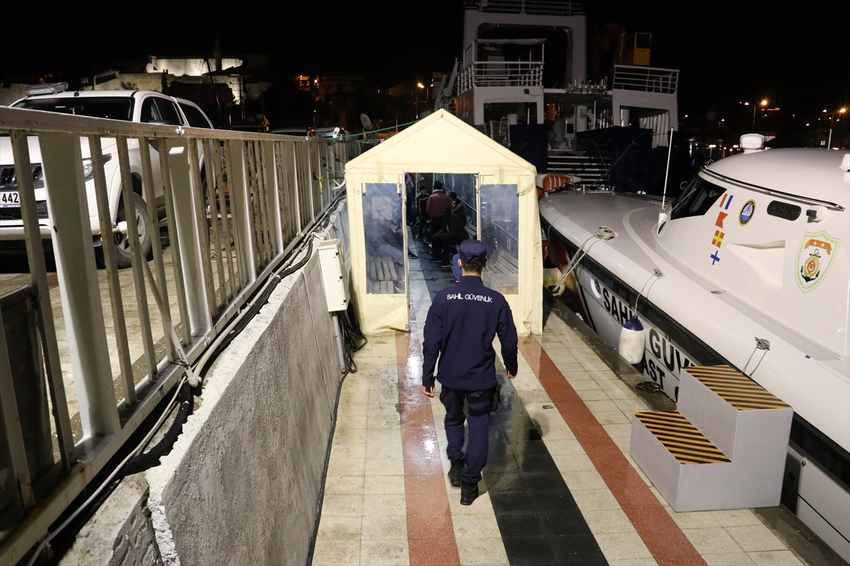 Yunan güvenlik güçleri göçmen teknesine kurşun yağdırmış