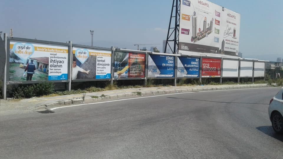 TV35 açık hava reklamlarıyla İzmir’in her noktasında...