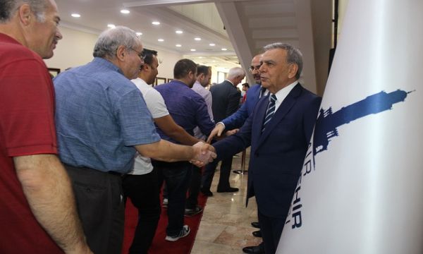 Başkan Kocaoğlu, personeliyle bayramlaştı