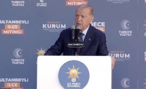 Erdoğan İmamoğlu'nu hedef aldı: 'İbre tersine dönmüştür'