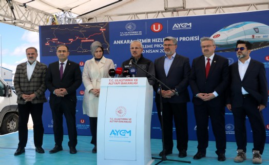 Bakan Uraloğlu'ndan Ankara-İzmir YHT projesi incelemesi
