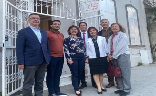 İzmir Tabip Odası'nda yeni yönetim kurulu toplandı