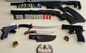 Aydın’da sosyal medyada silah paylaşan 6 şüpheliye gözaltı