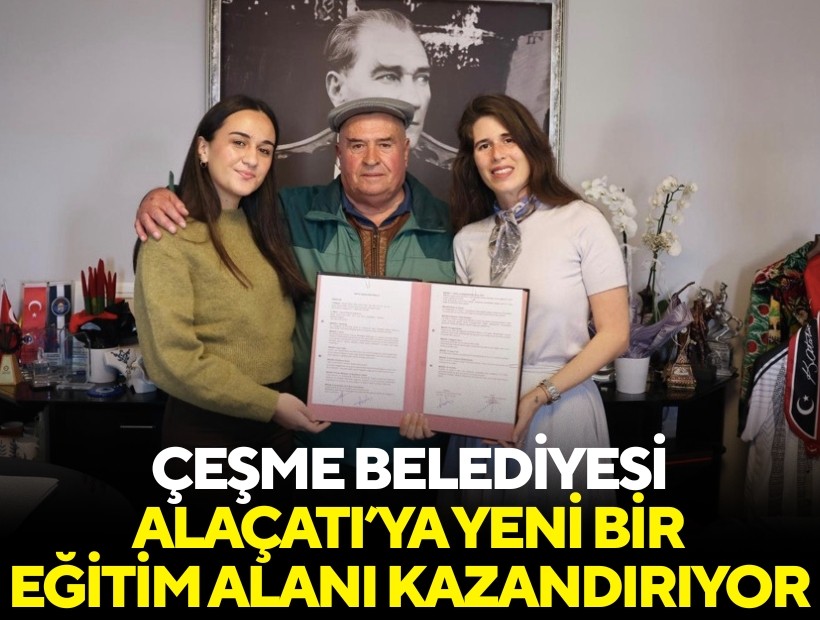 Çeşme Belediyesi, Alaçatı’ya yeni bir eğitim alanı kazandırıyor