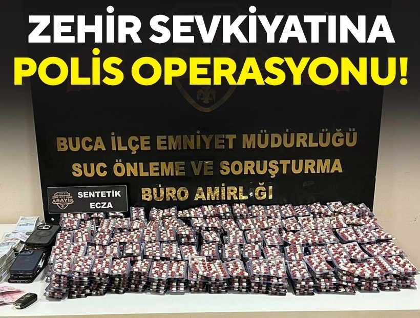 Zehir sevkiyatına polis operasyonu!