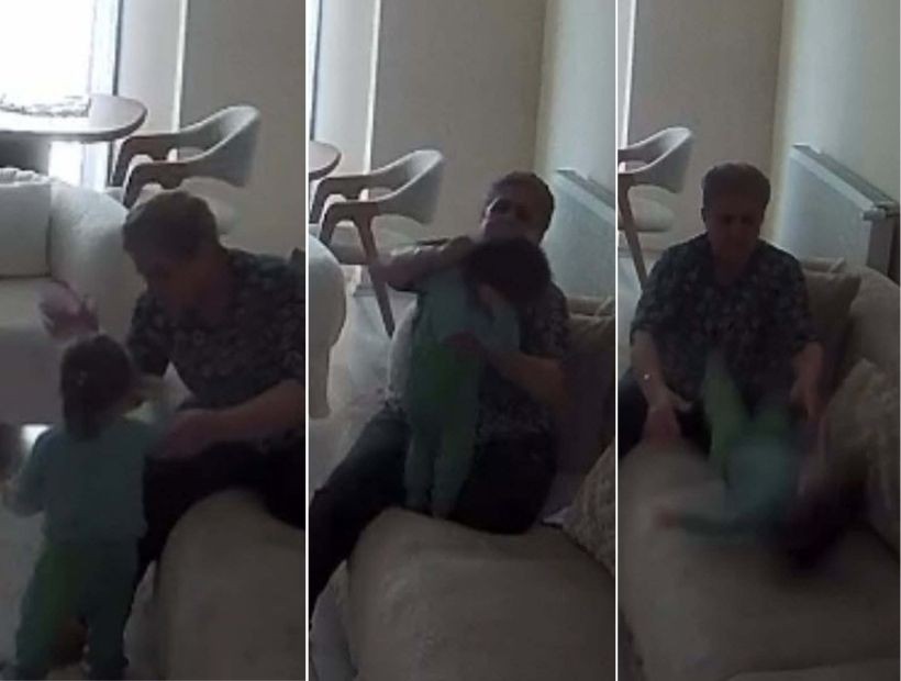 Aydın'da bakıcı skandalı! 2 yaşındaki çocuğa şiddet uyguladığı anlar kamerada