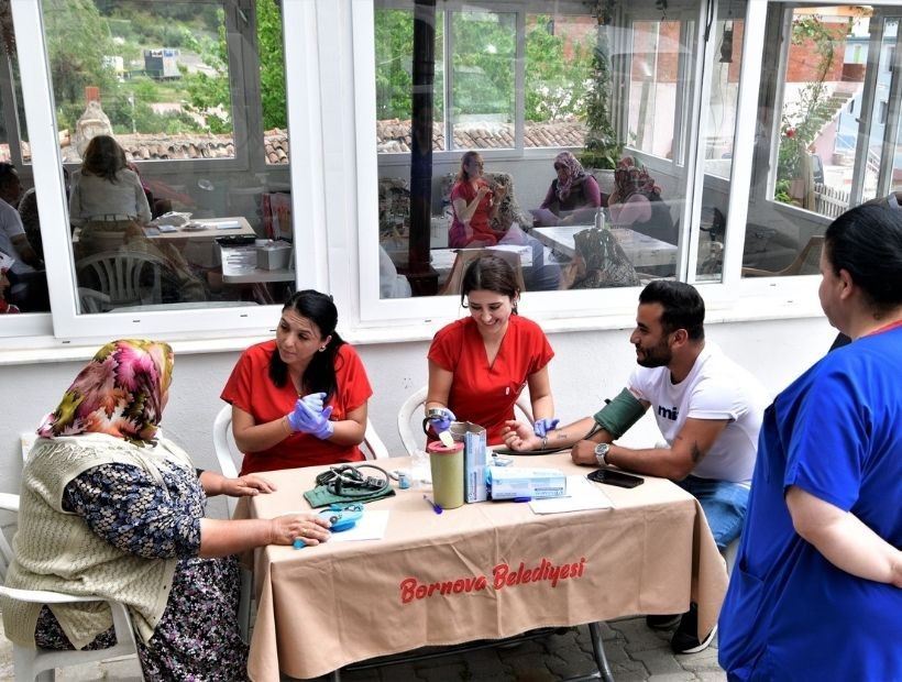 Bornova Belediyesi’nden kırsala dokunan hizmet