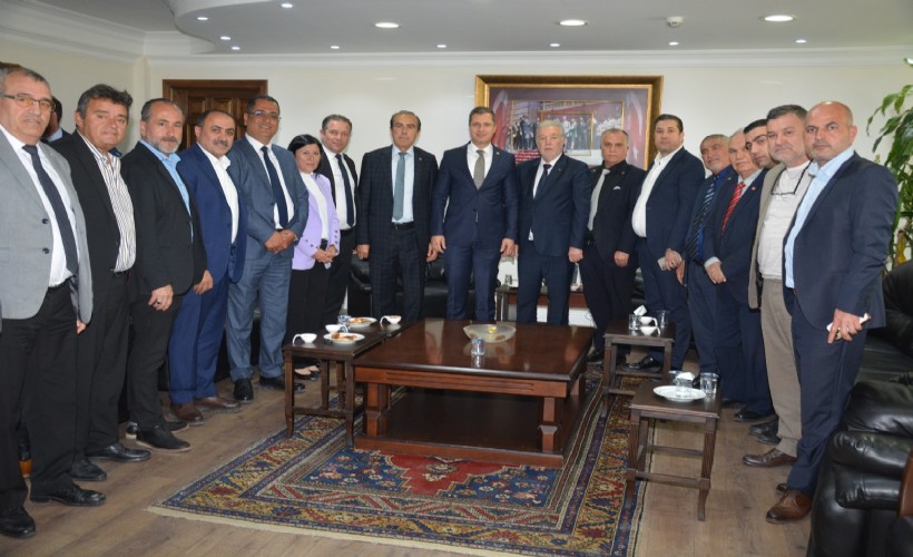 Deniz Yücel’den İESOB'ye ziyaret