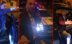 Eski AK Parti İlçe Başkanı'ndan polislere: Siz kimsiniz lan!