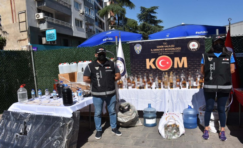 2 ildeki sahte içki operasyonunda 6 tutuklama