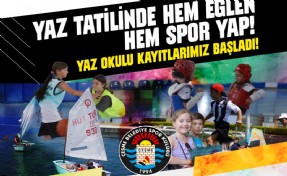 Çeşme Belediye Spor Kulübü Yaz Spor Okulu başvuruları başladı
