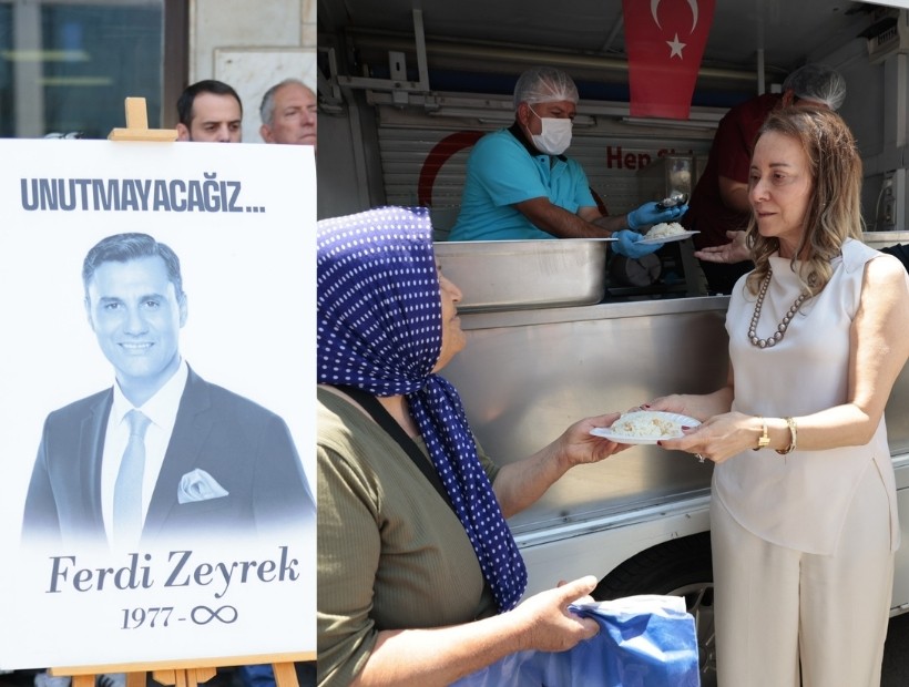 Konak’tan Ferdi Zeyrek anısına yemek ikramı
