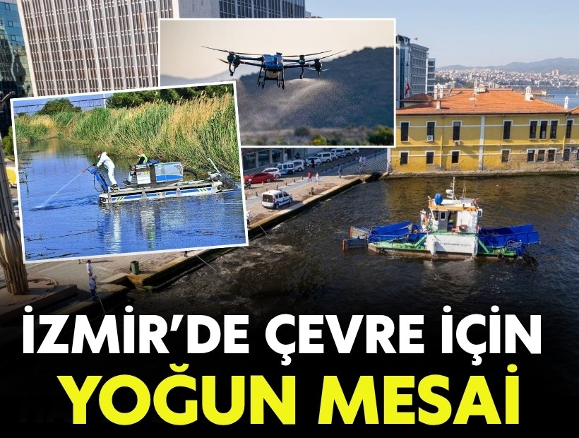 İzmir’de çevre için yoğun mesai