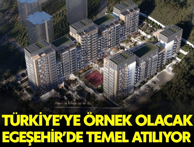 İzmir’in örnek konut projesinde temel atılıyor