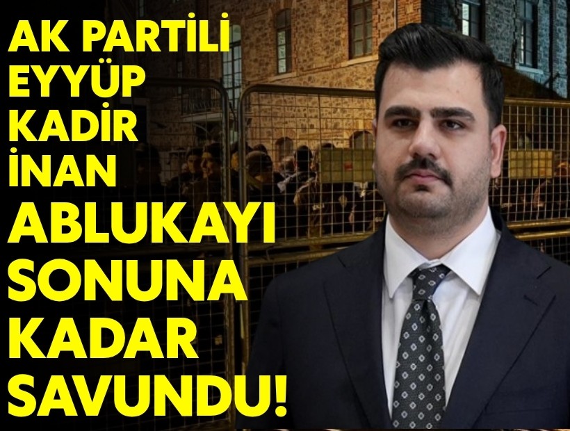 AK Partili İnan'dan Meslek Fabrikası ablukasına tam destek