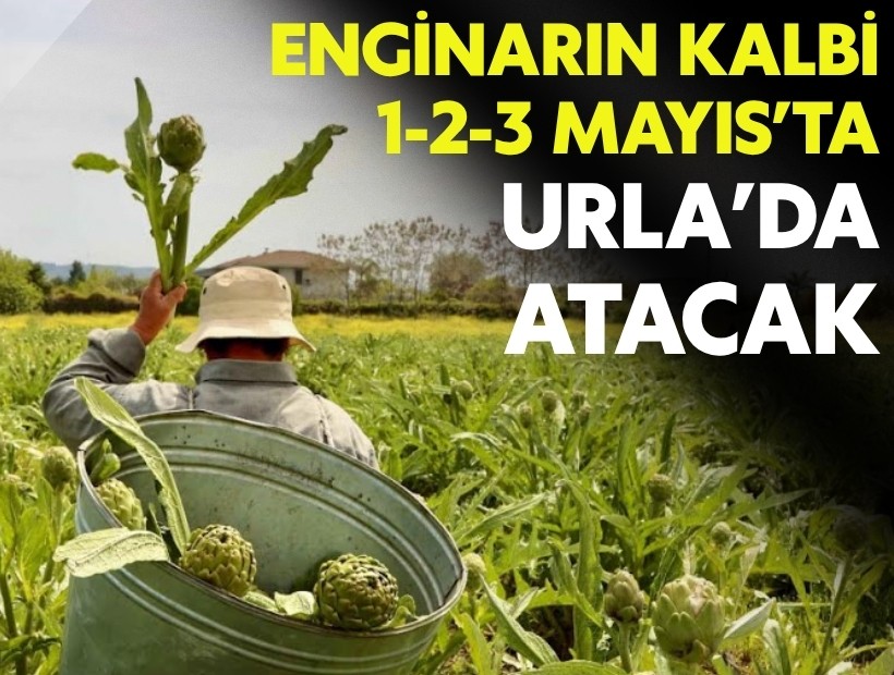 Enginarın kalbi 1-2-3 Mayıs’ta Urla’da atacak