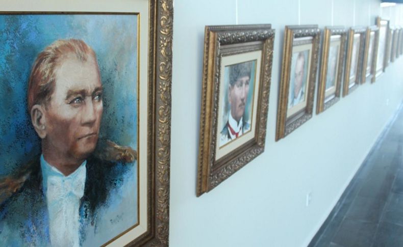 'Atatürk Portreleri' sergileniyor