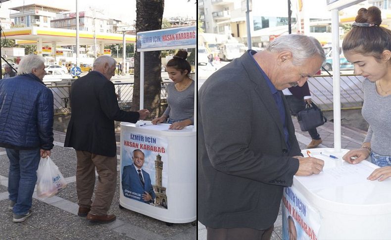 'İzmir için Hasan Karabağ' kampanyası