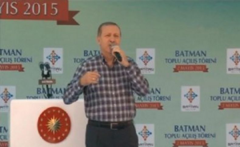 Erdoğan konuşmasını kesti: Nankörlük yapmayın!