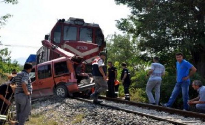 Soma'da tren kazası: 3 ölü