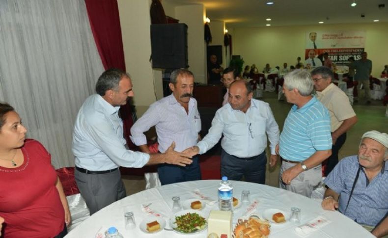Başkan Arslan Çiğli protokolüne iftar yemeği verdi