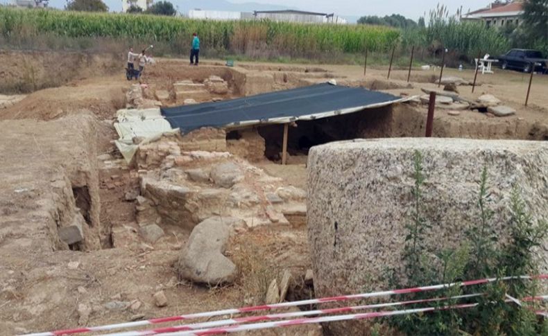 2 bin yıllık tarihi hamamda kazı heyecanı