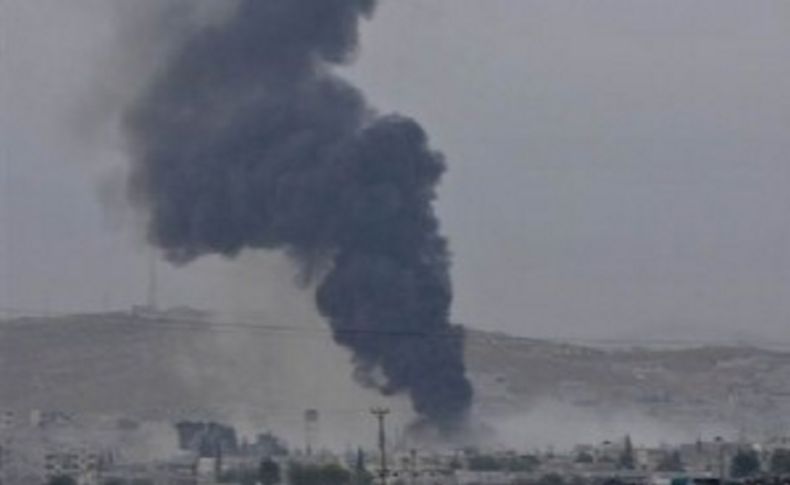 IŞİD Kobani'yi yine vurdu