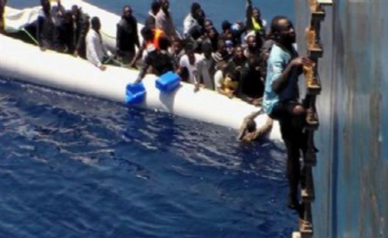 Akdeniz'de göçmen dramı: Hayatta kalmak için...