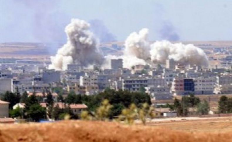Sınırda hareketli saatler: IŞİD'i havaya uçurdular!