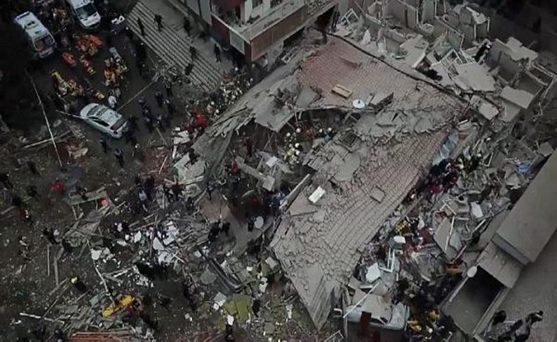 43 kişinin kaydı bulunan binada 2 ölü 6 yaralı