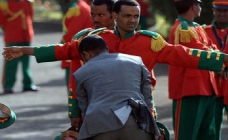Erdoğan Etiyopya'da resmi törenle karşılandı