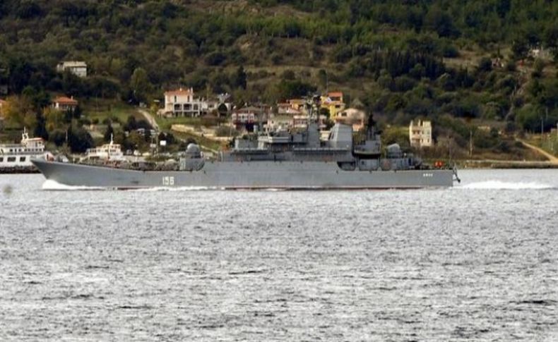 Flaş! Rus savaş gemisi Akdeniz'e açıldı