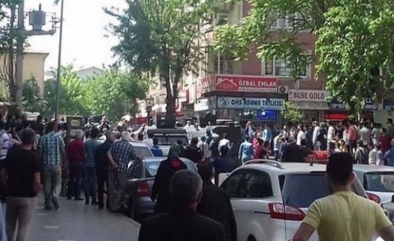 Diyarbakır’da askeri araç kadına çarptı, olaylar çıktı