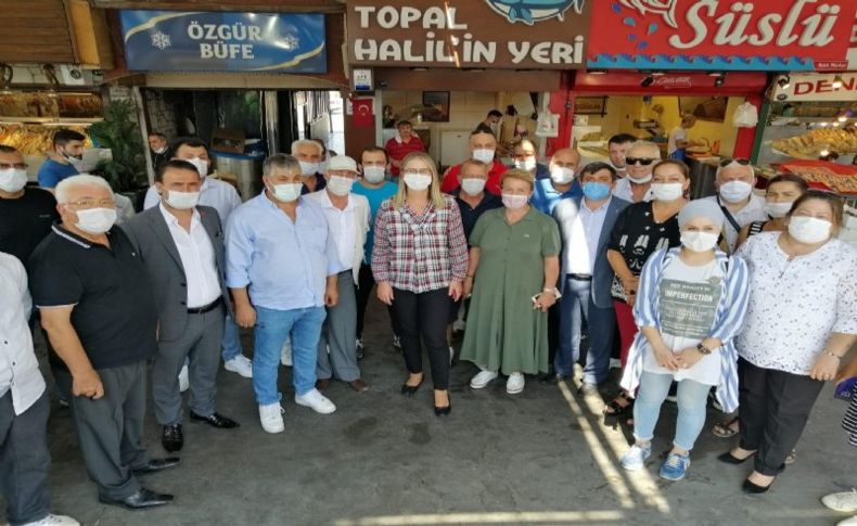 AK Parti İzmir Milletvekili Ceyda Bölünmez Çankırı balıkçı esnafına sahip çıktı