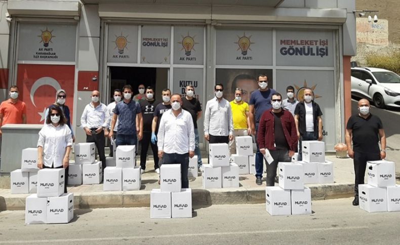 AK Parti Karabağlar’dan 7 bin aileye gıda yardımı
