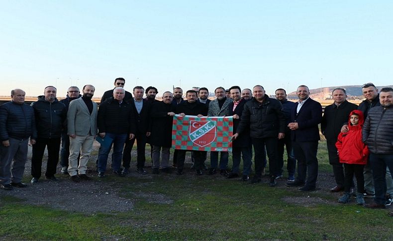 Karşıyaka'nın tesis hamlesine Hamza Dağ desteği