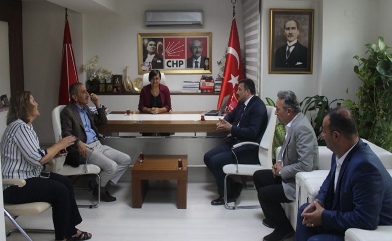 AK Partili Dağ'dan CHP'ye taziye ziyareti