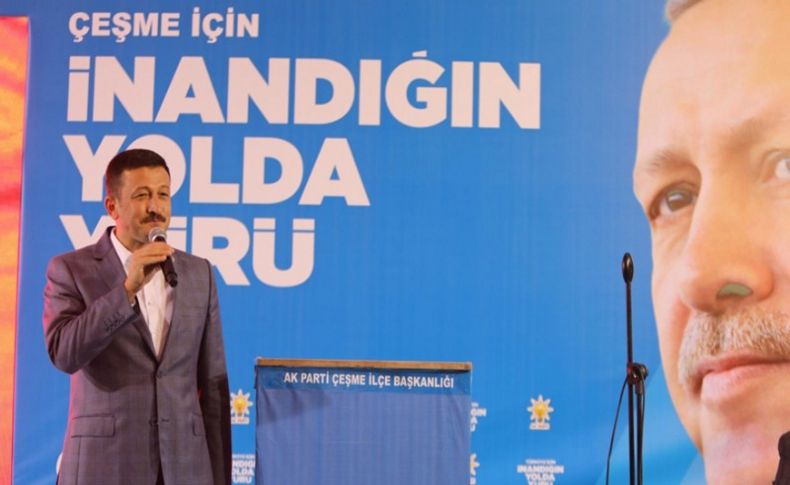 AK Partili Dağ partisinin Çeşme ilçe kongresinde konuştu: Çeşme Projesi desteklenmeli