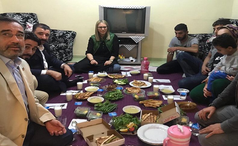 AK Partili vekil, iftar sofralarına konuk oldu